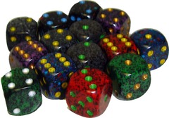 Chessex 12mm d6 Dice assorted
